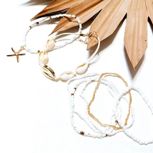 Starfish anklet  S574 - Picture 2 of 3